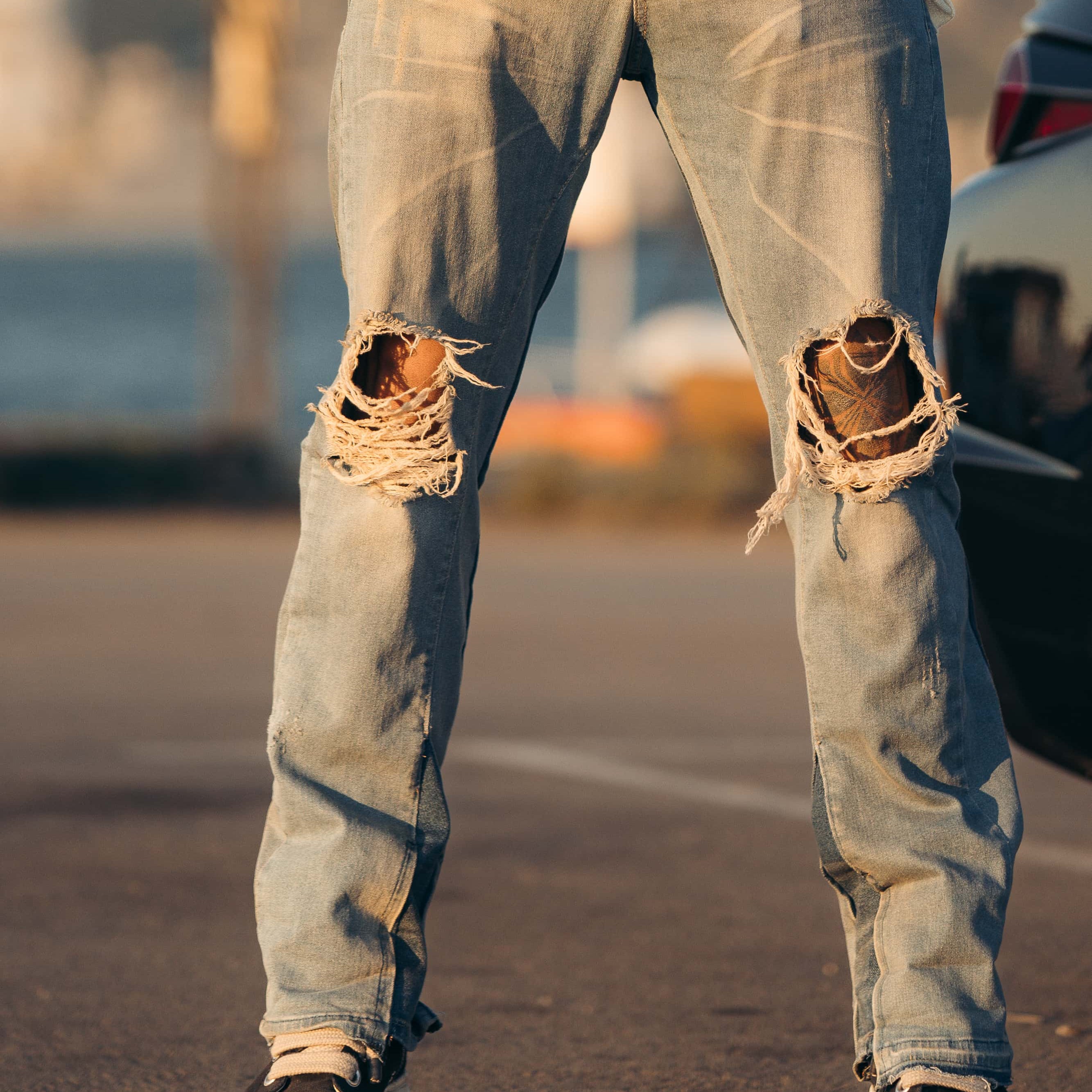 Hybrid Patchwork 5 Pocket Jeans