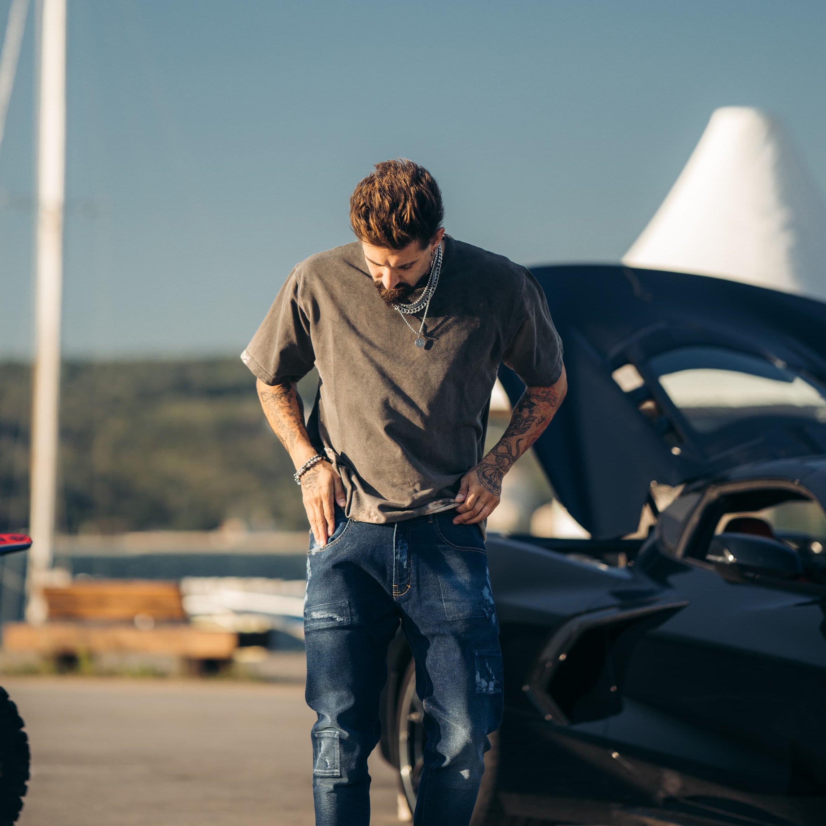 Jeans - Ве Defiant Relax Fit - Blue