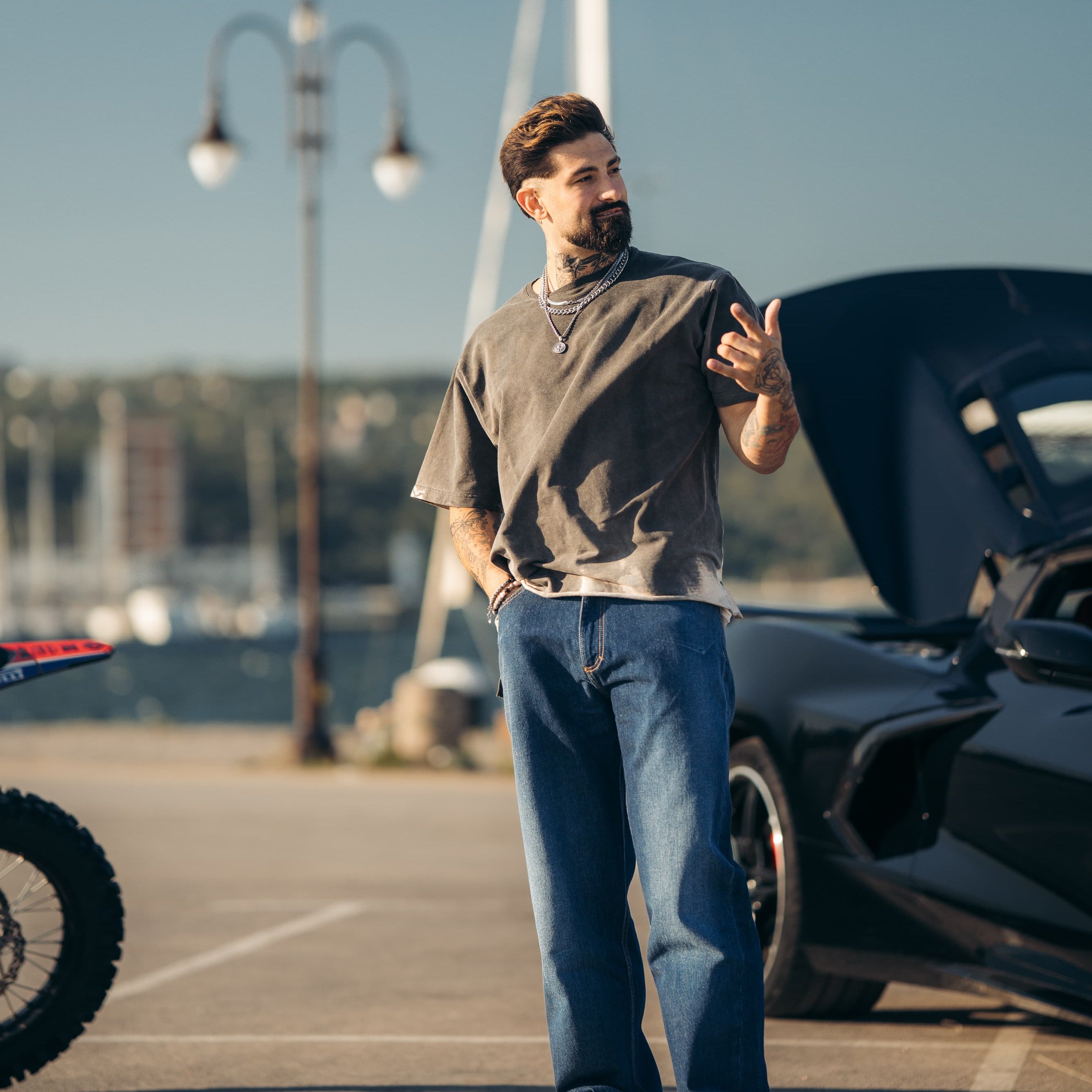 Reborn Raw 80s 5 Pocket - 80s Medium Indigo Jeans