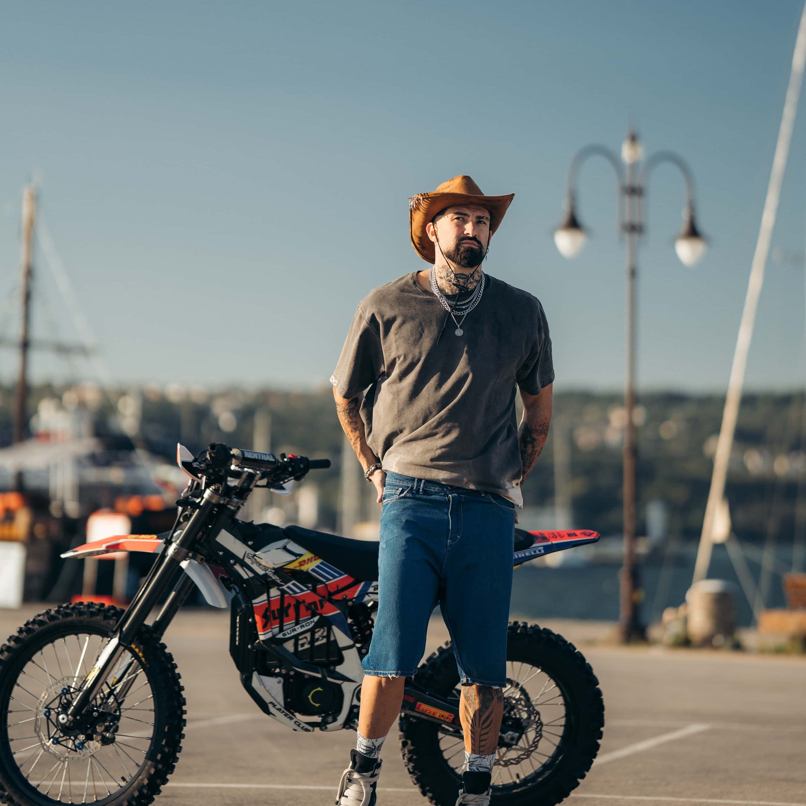 Baggy Jorts - Medium Indigo