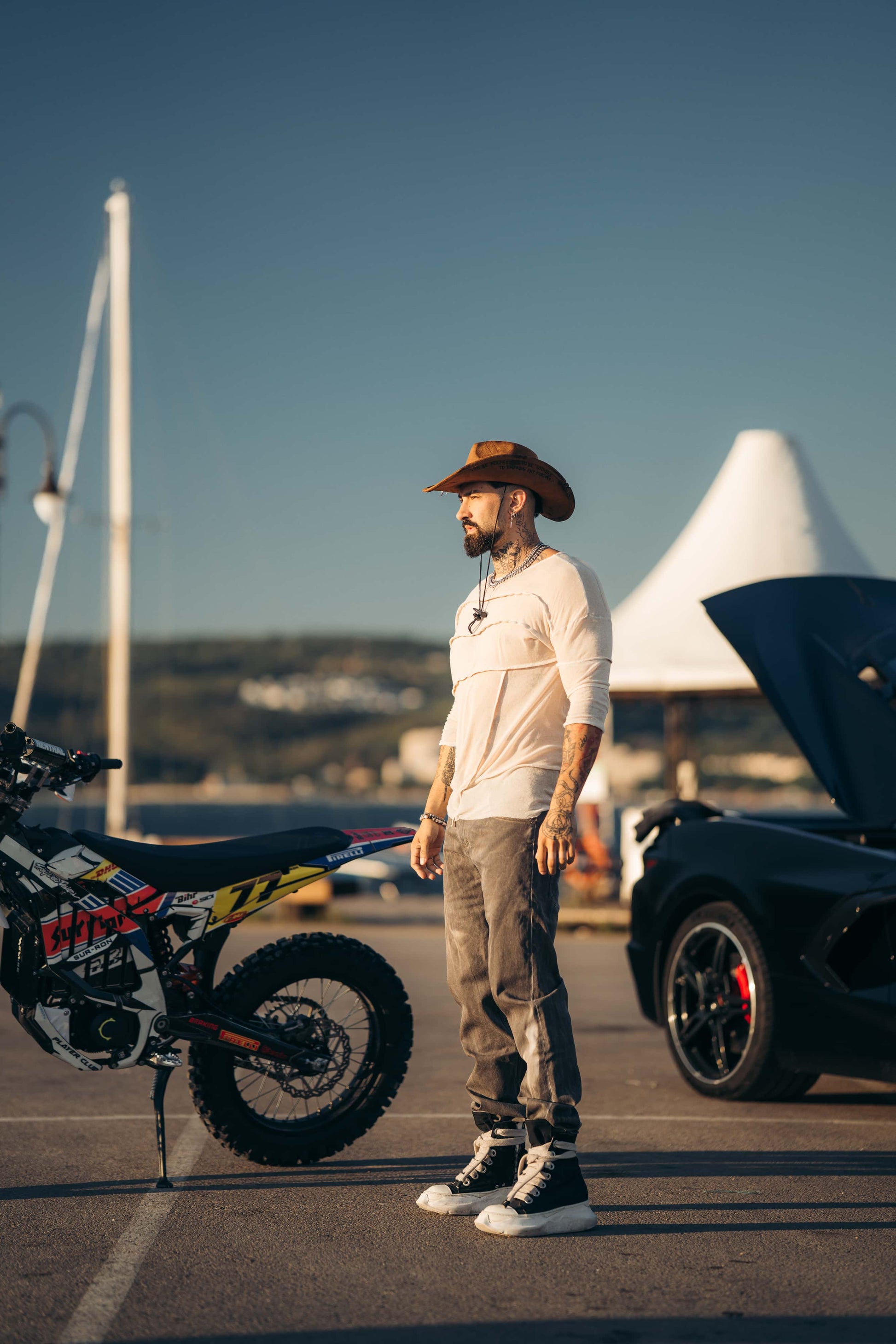 Reborn Raw Loose Fit Jeans - Terra Cognac