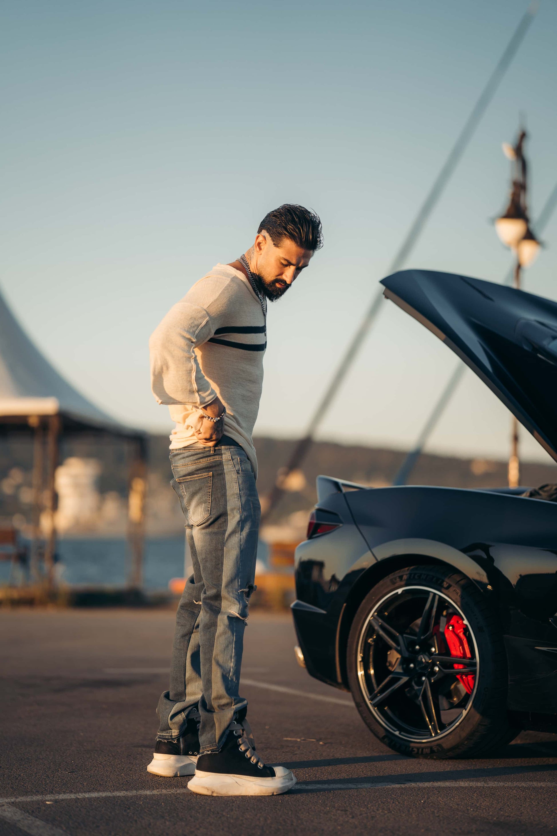 Hybrid Patchwork 5 Pocket Jeans