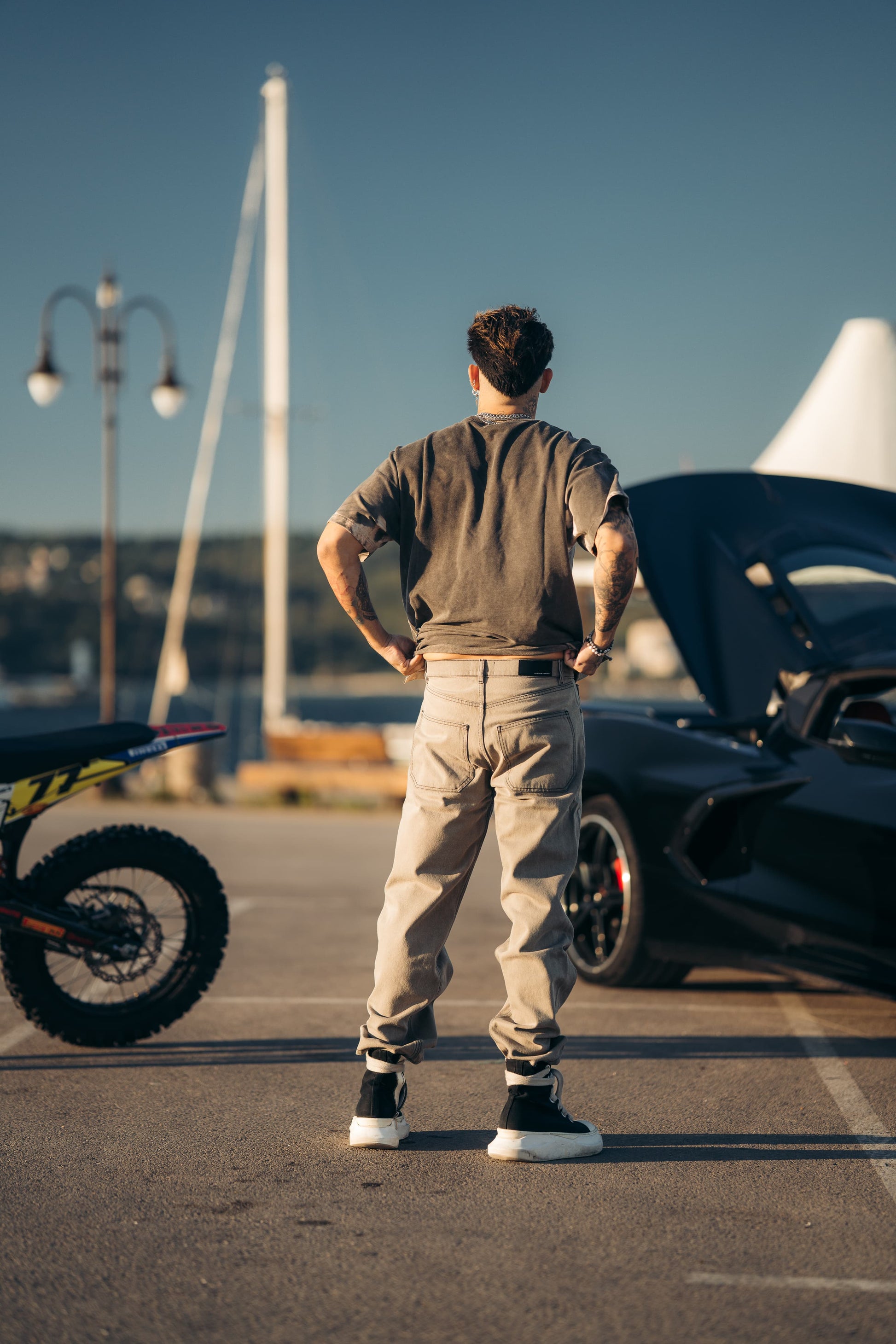 Reborn Raw 80s 5 Pocket - 80s Vintage Grey Jeans