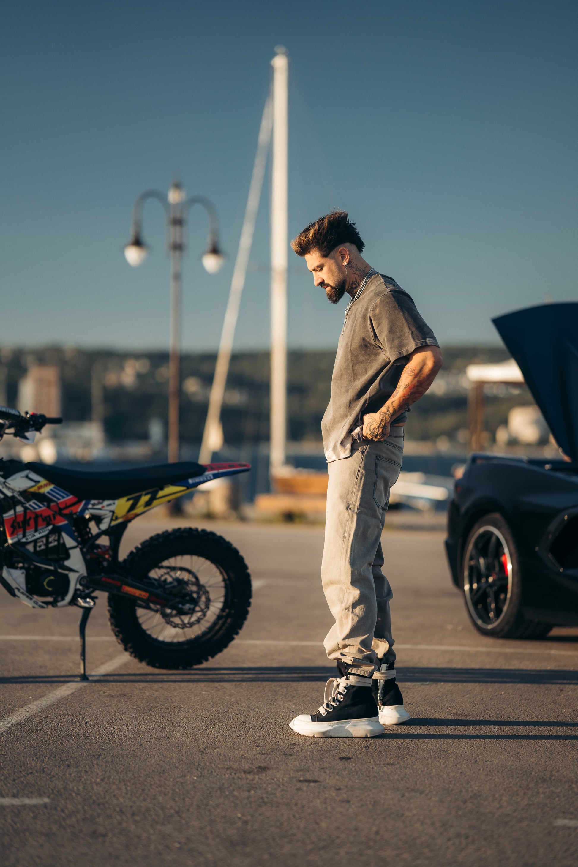 Reborn Raw 80s 5 Pocket - 80s Vintage Grey Jeans