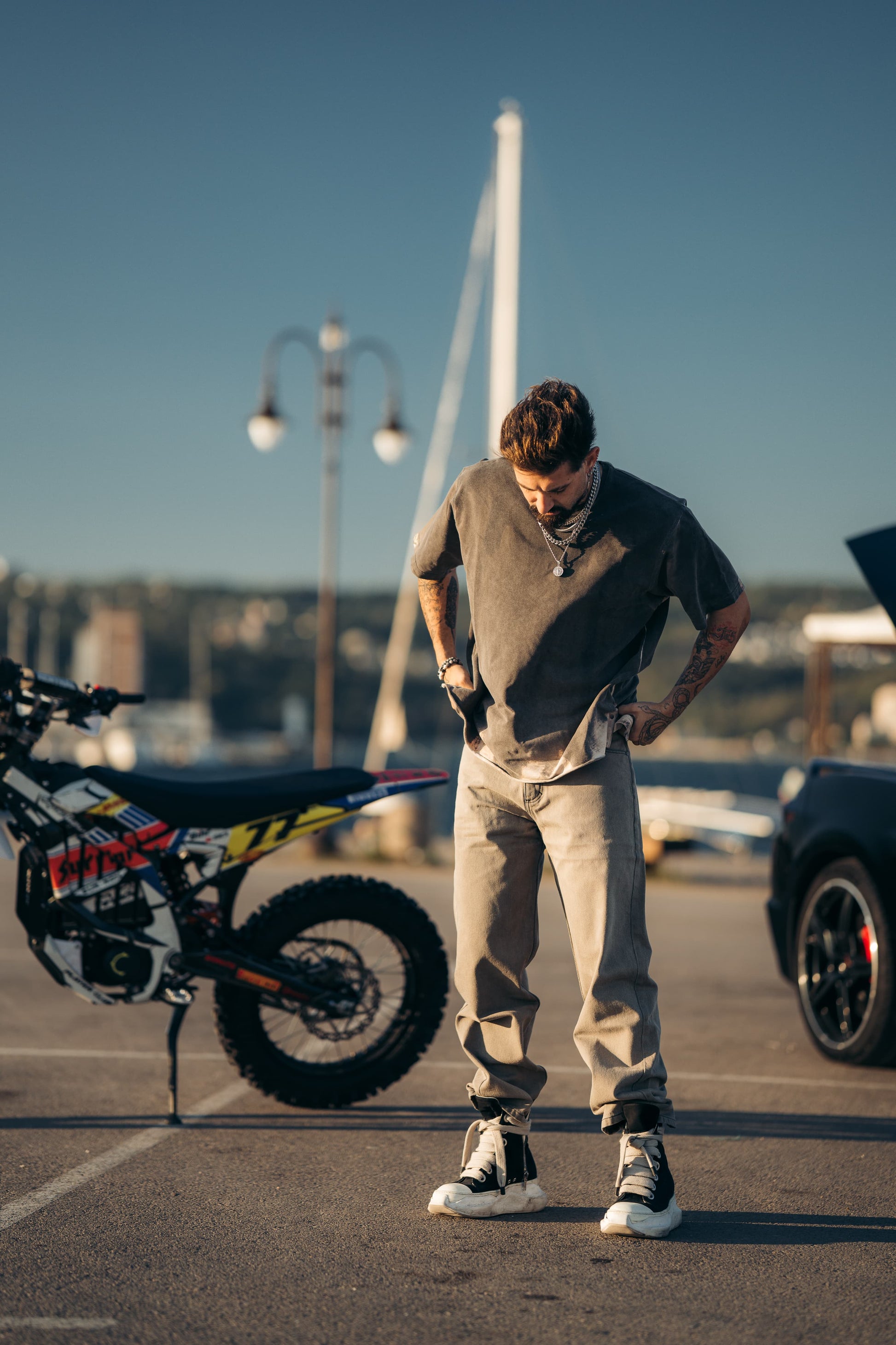 Reborn Raw 80s 5 Pocket - 80s Vintage Grey Jeans