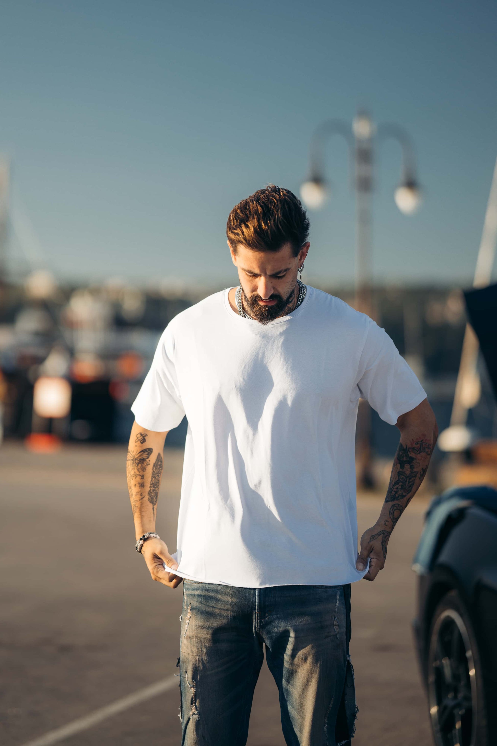 Concrete White T-Shirt