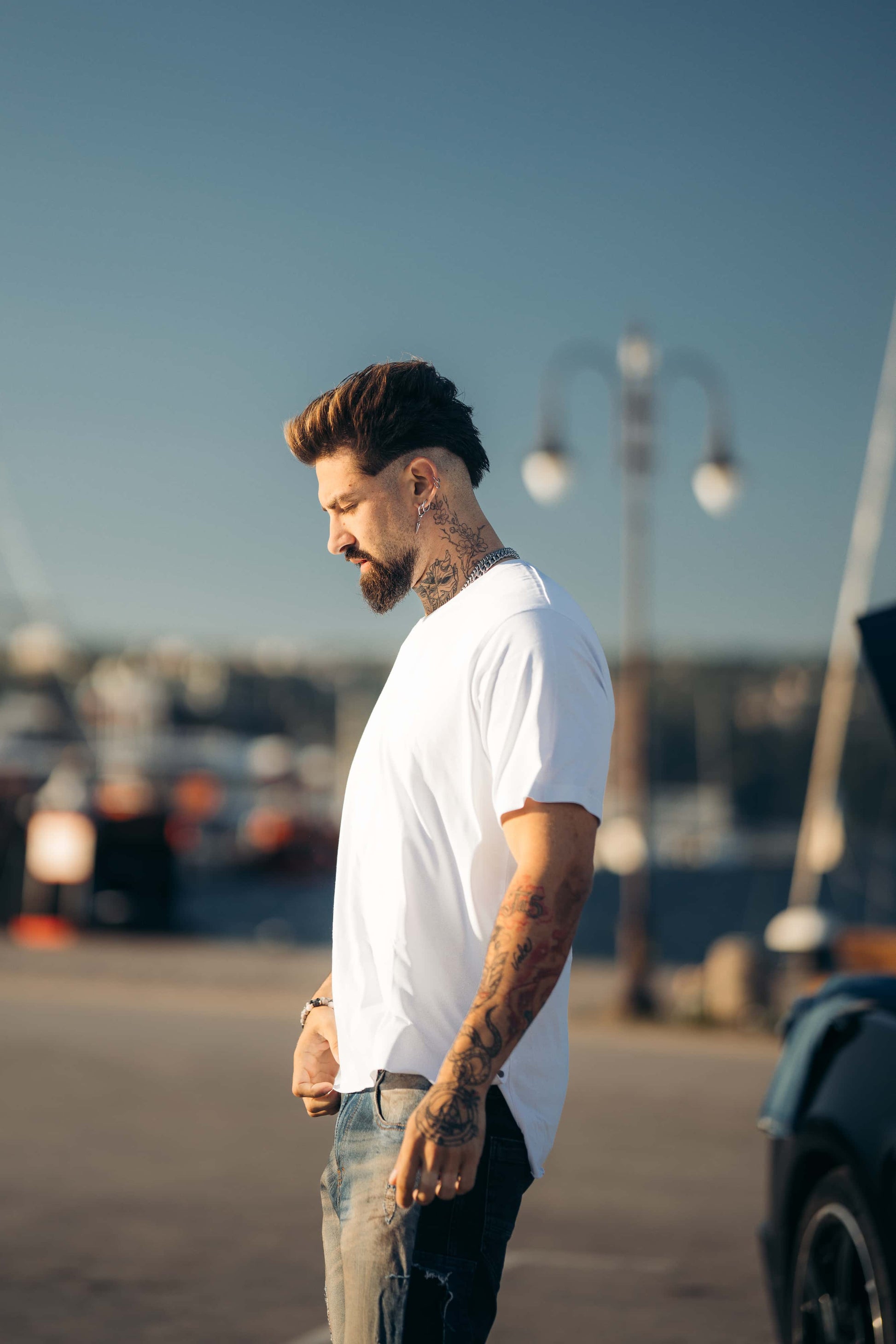 Concrete White T-Shirt