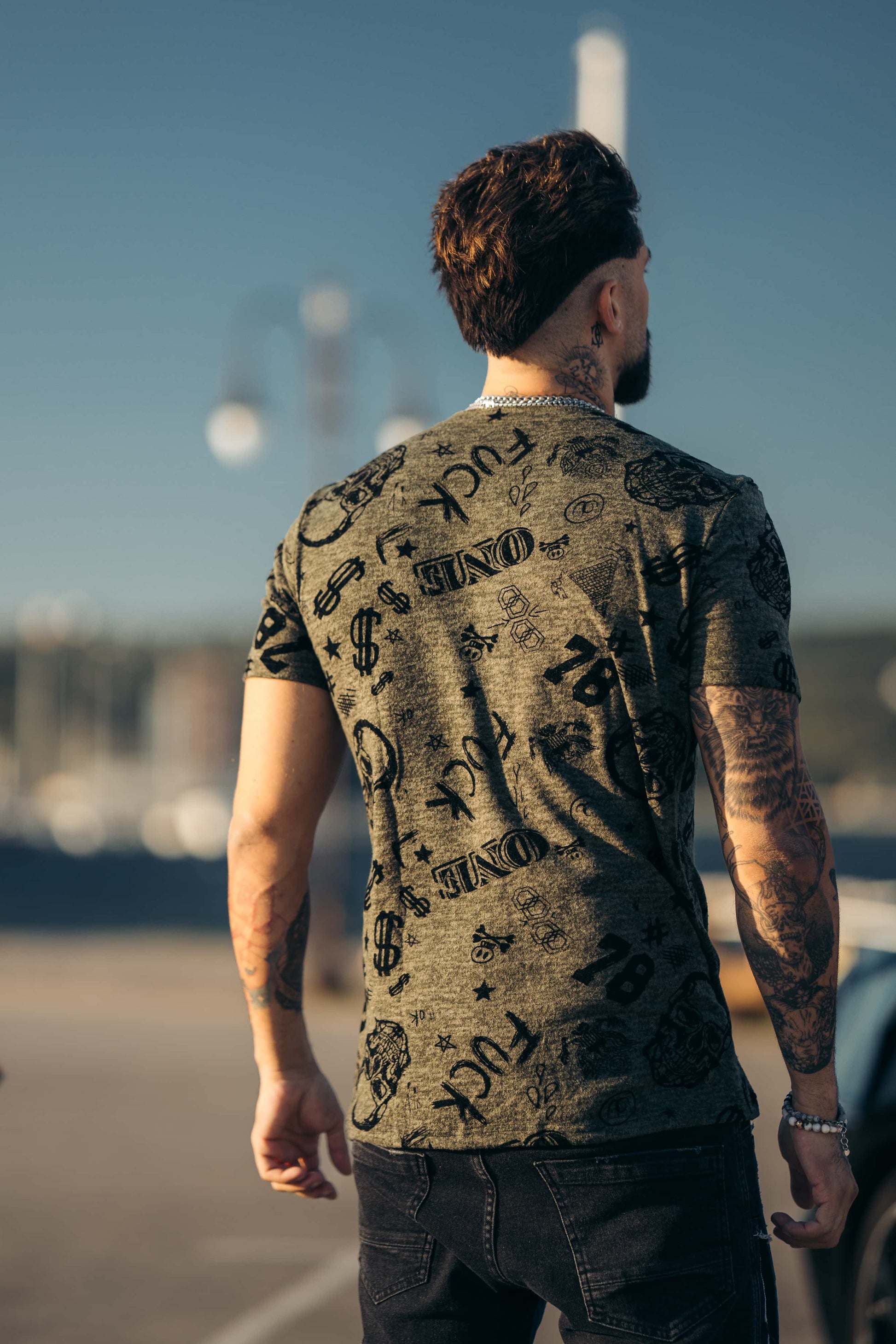 Sinner X - Cash Skull T-Shirt