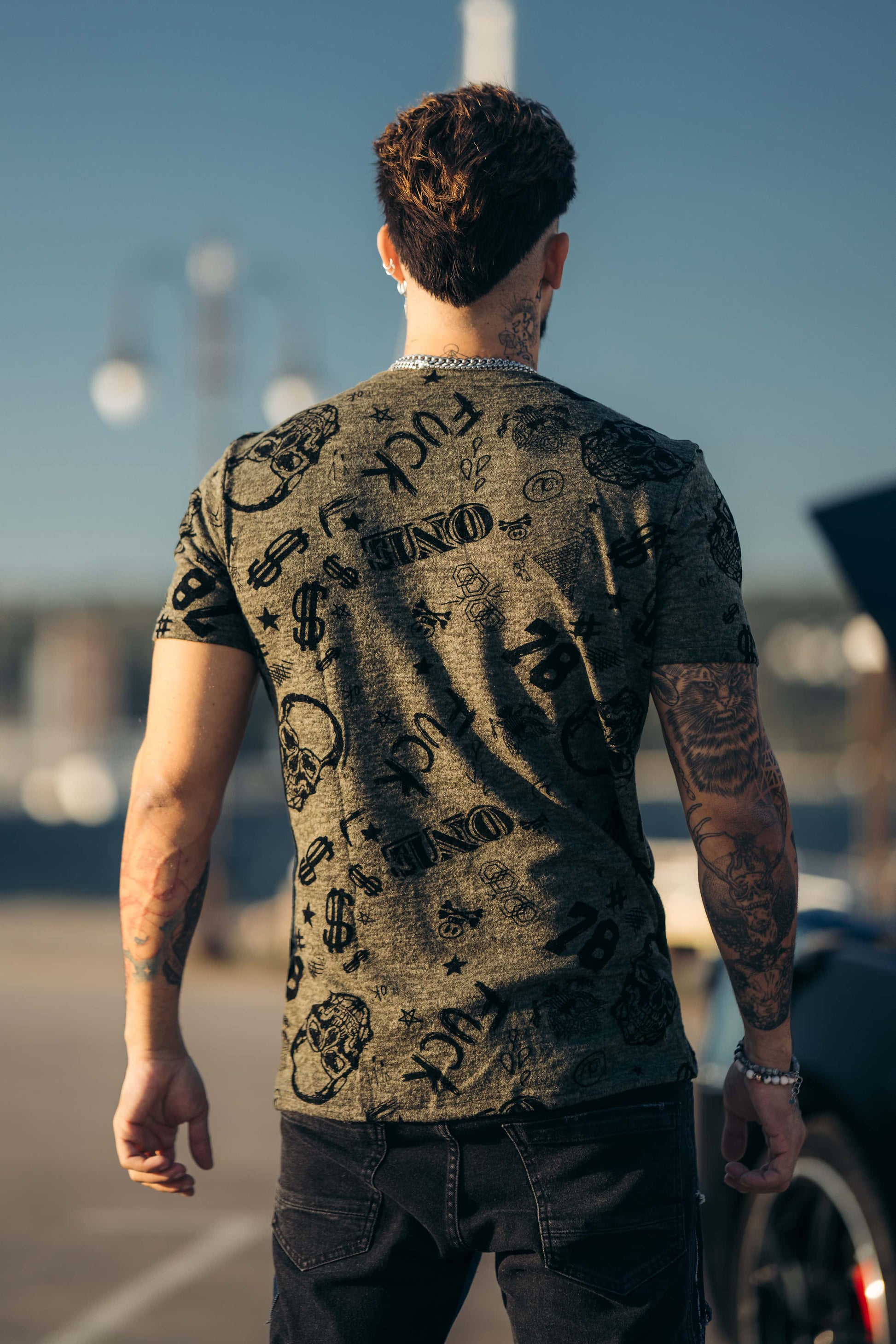 Sinner X - Cash Skull T-Shirt