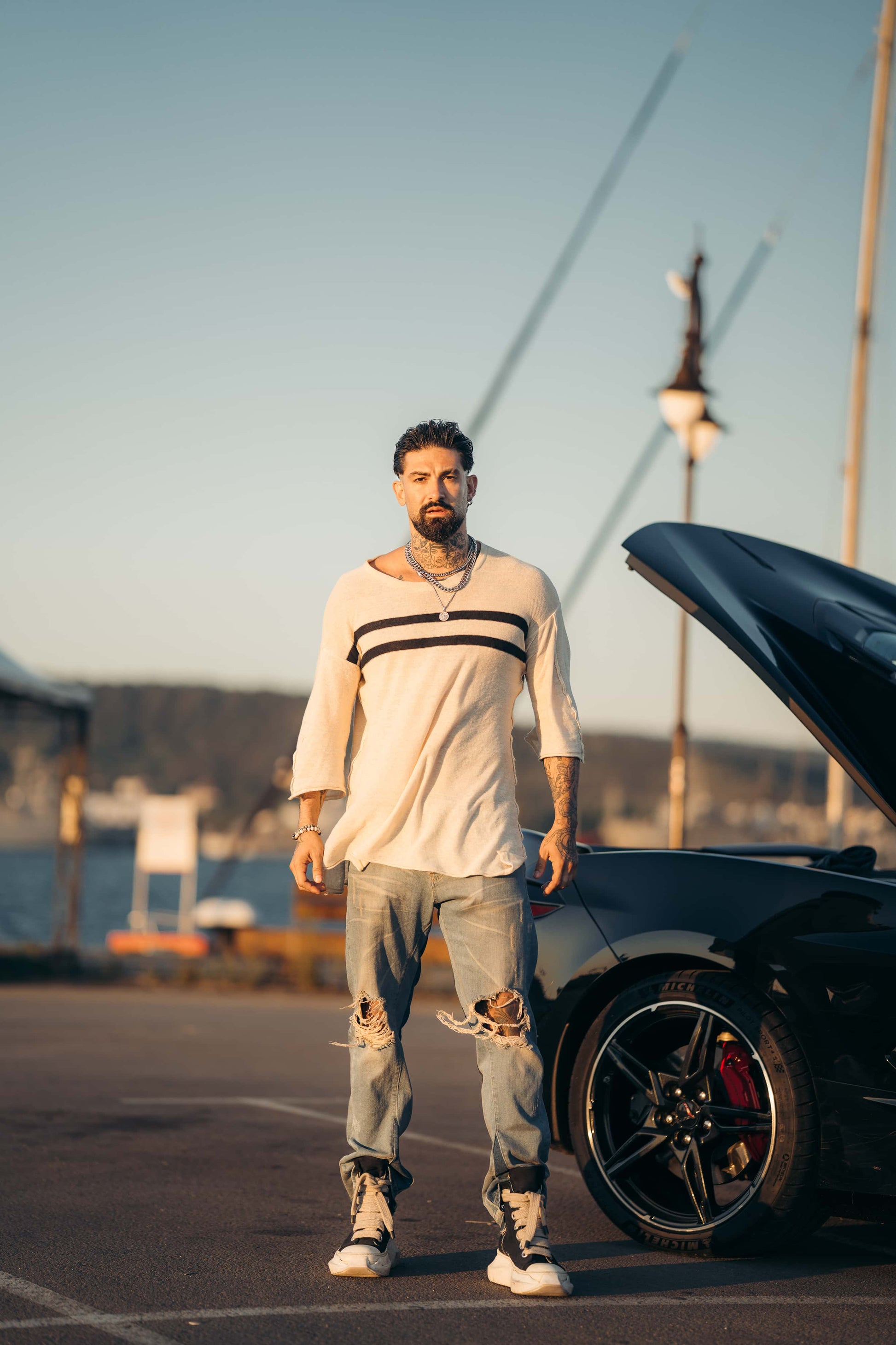 Hybrid Patchwork 5 Pocket Jeans