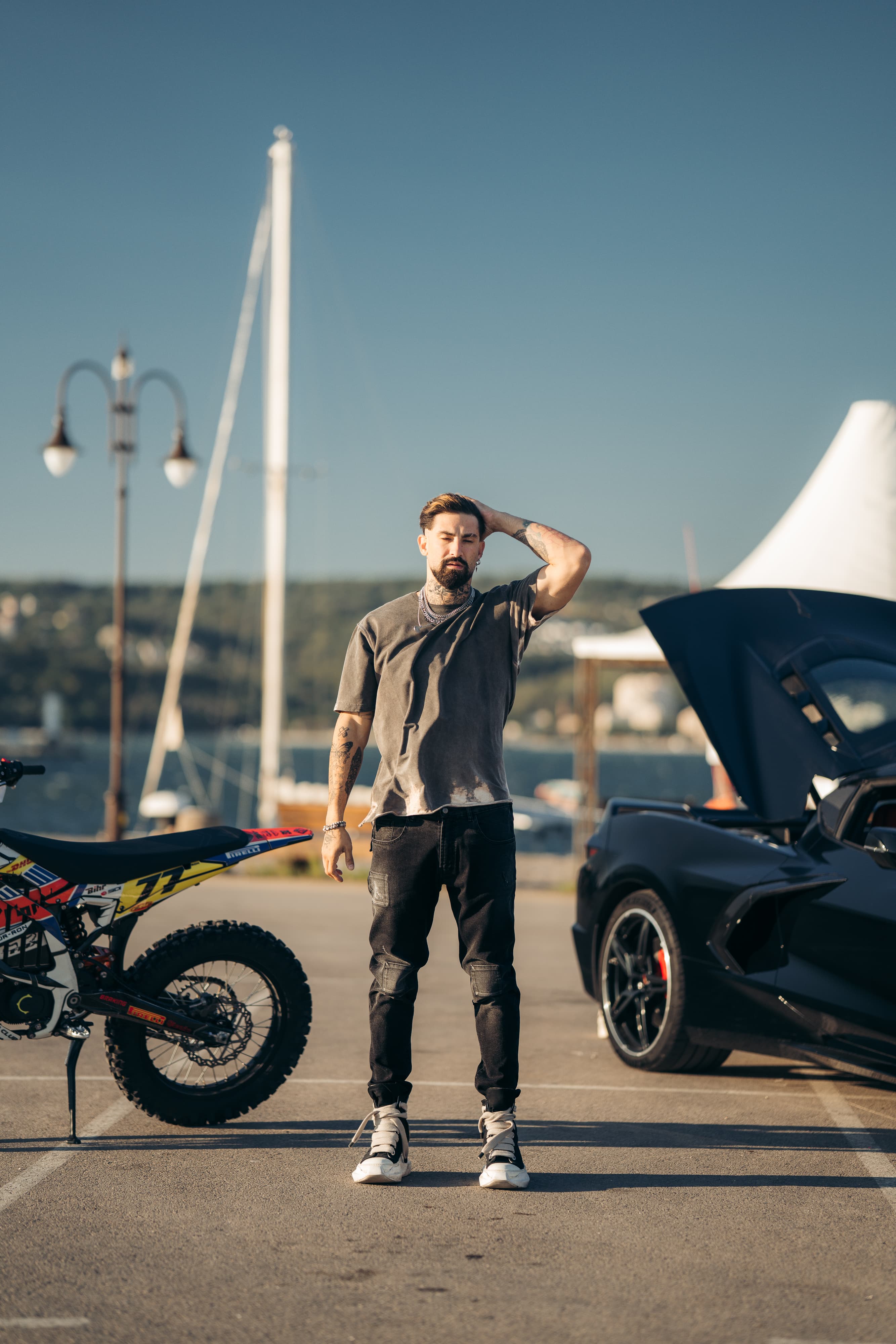 Jeans - Ве Defiant Relax Fit - Gray