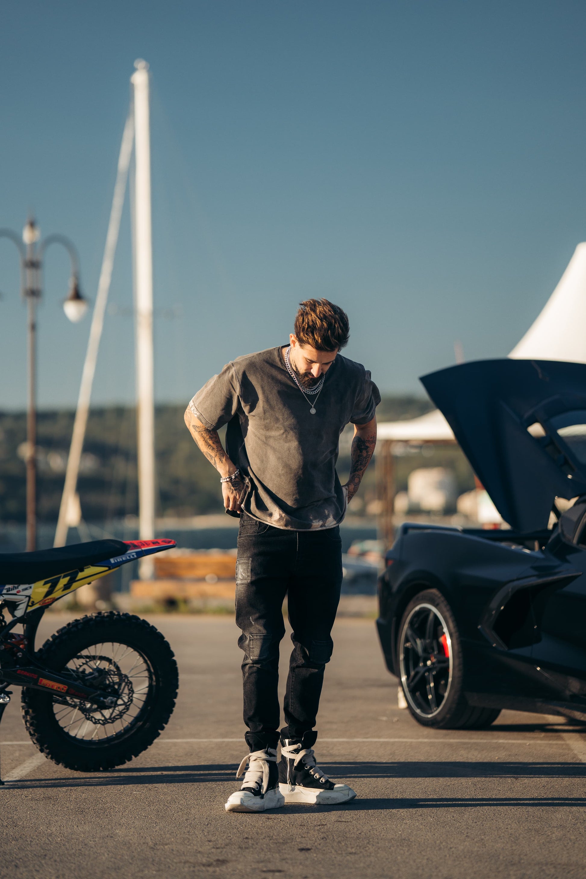 Jeans - Ве Defiant Relax Fit - Gray