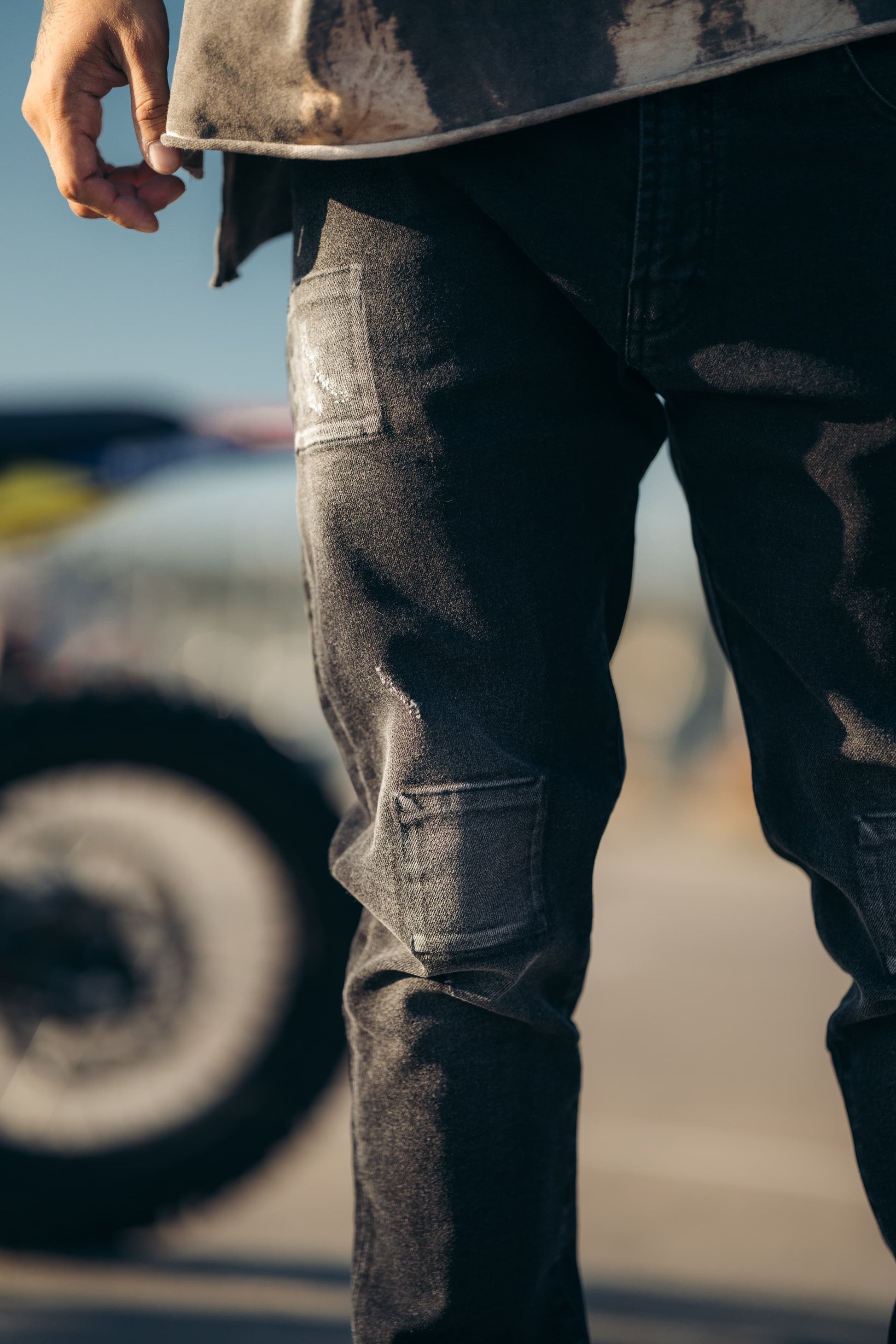 Jeans - Ве Defiant Relax Fit - Gray