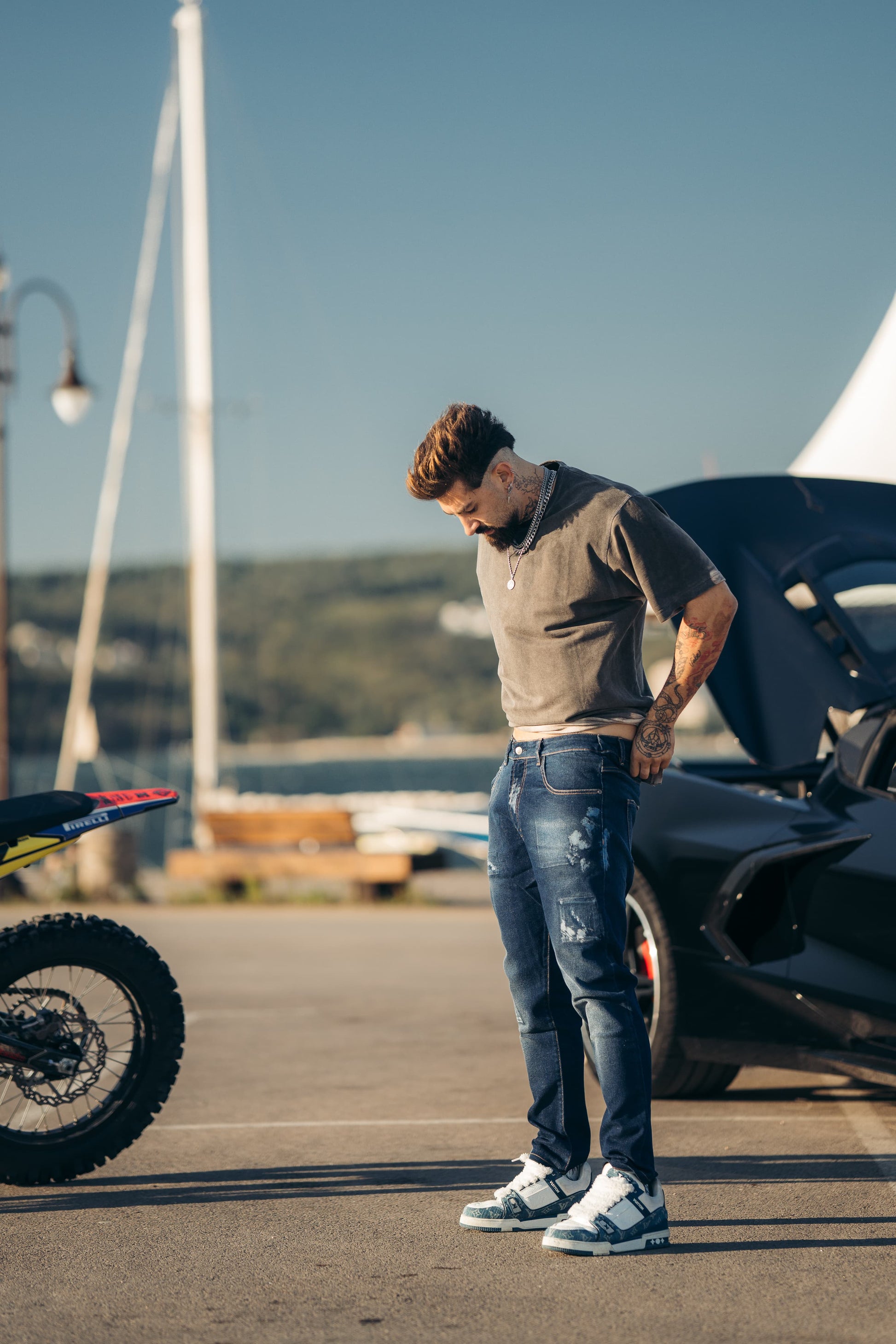 Jeans - Ве Defiant Relax Fit - Blue