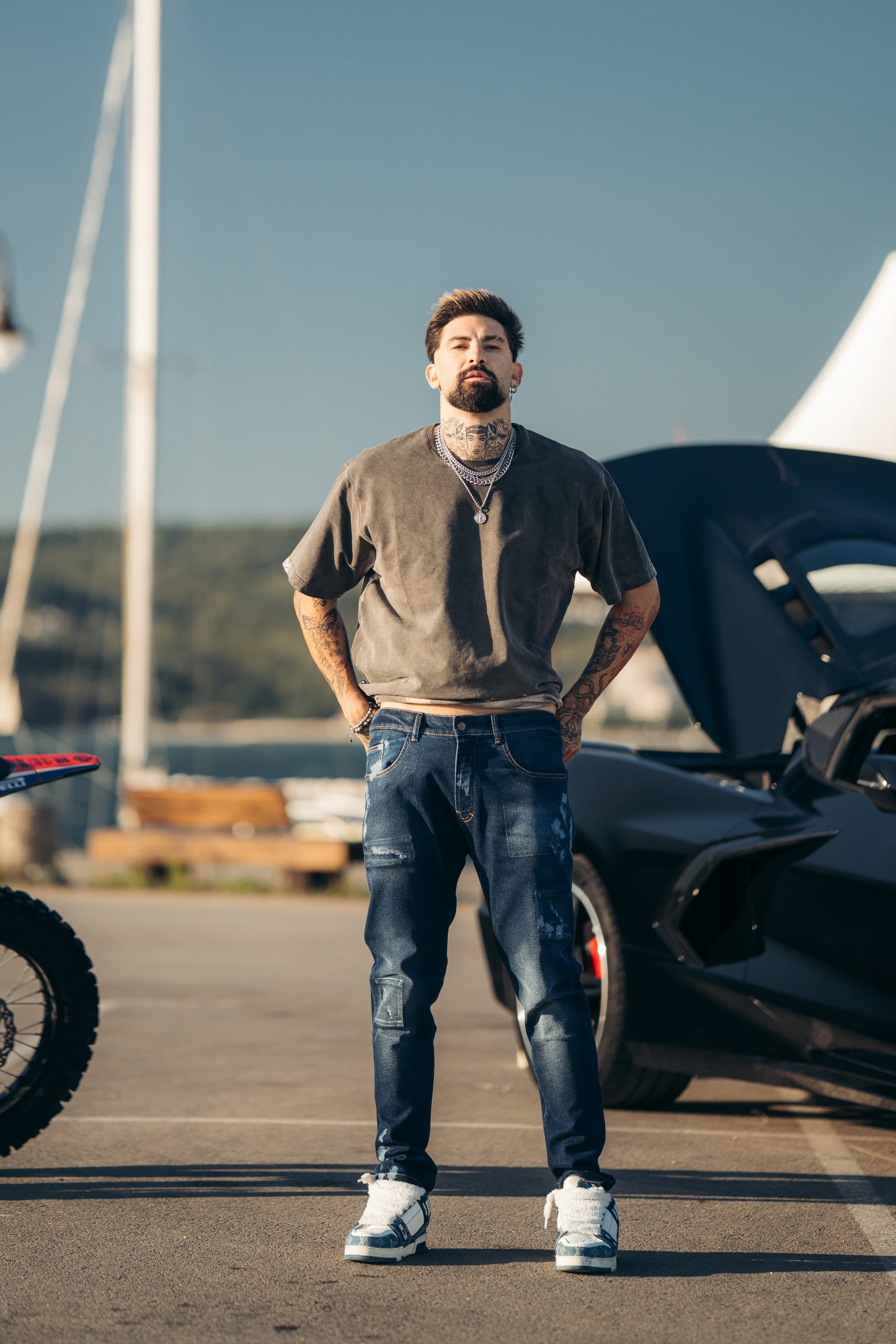 Jeans - Ве Defiant Relax Fit - Blue