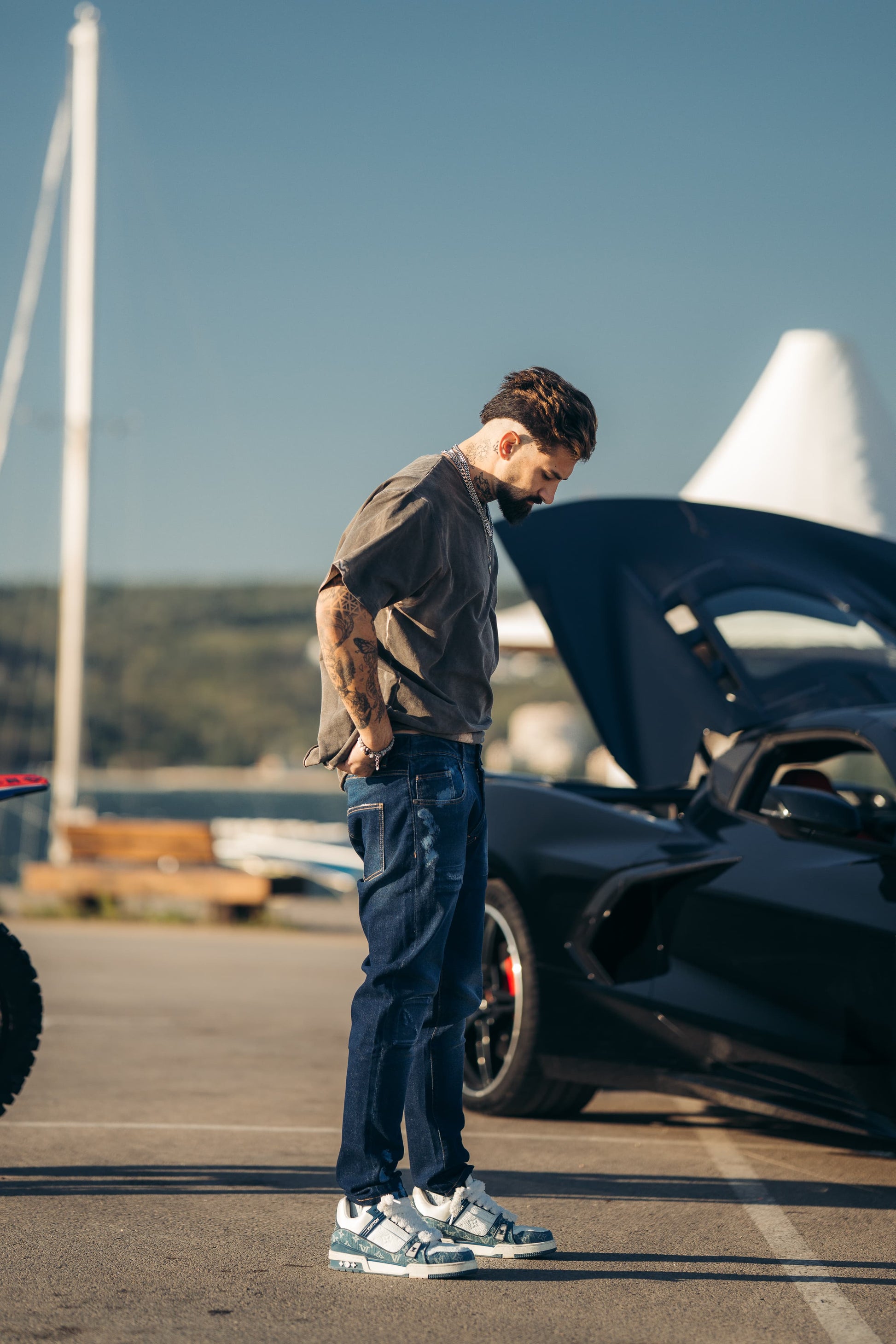 Jeans - Ве Defiant Relax Fit - Blue