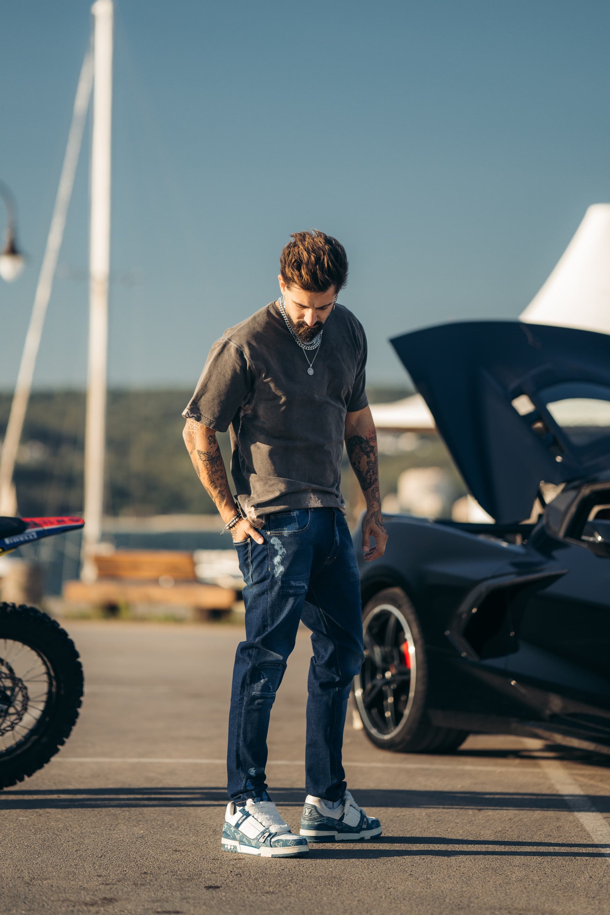 Jeans - Ве Defiant Relax Fit - Blue