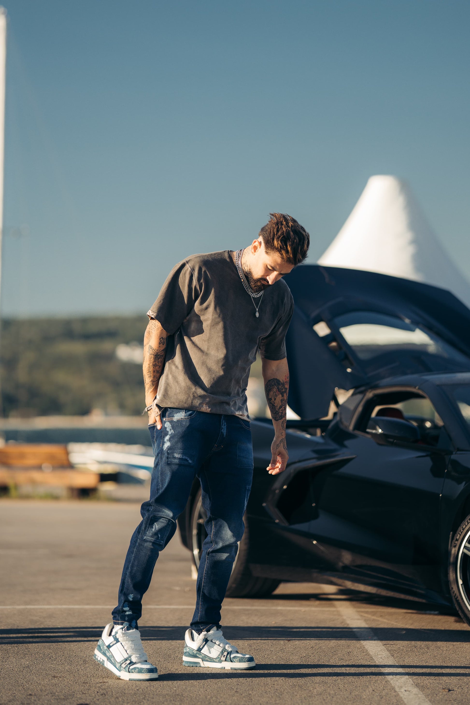 Jeans - Ве Defiant Relax Fit - Blue