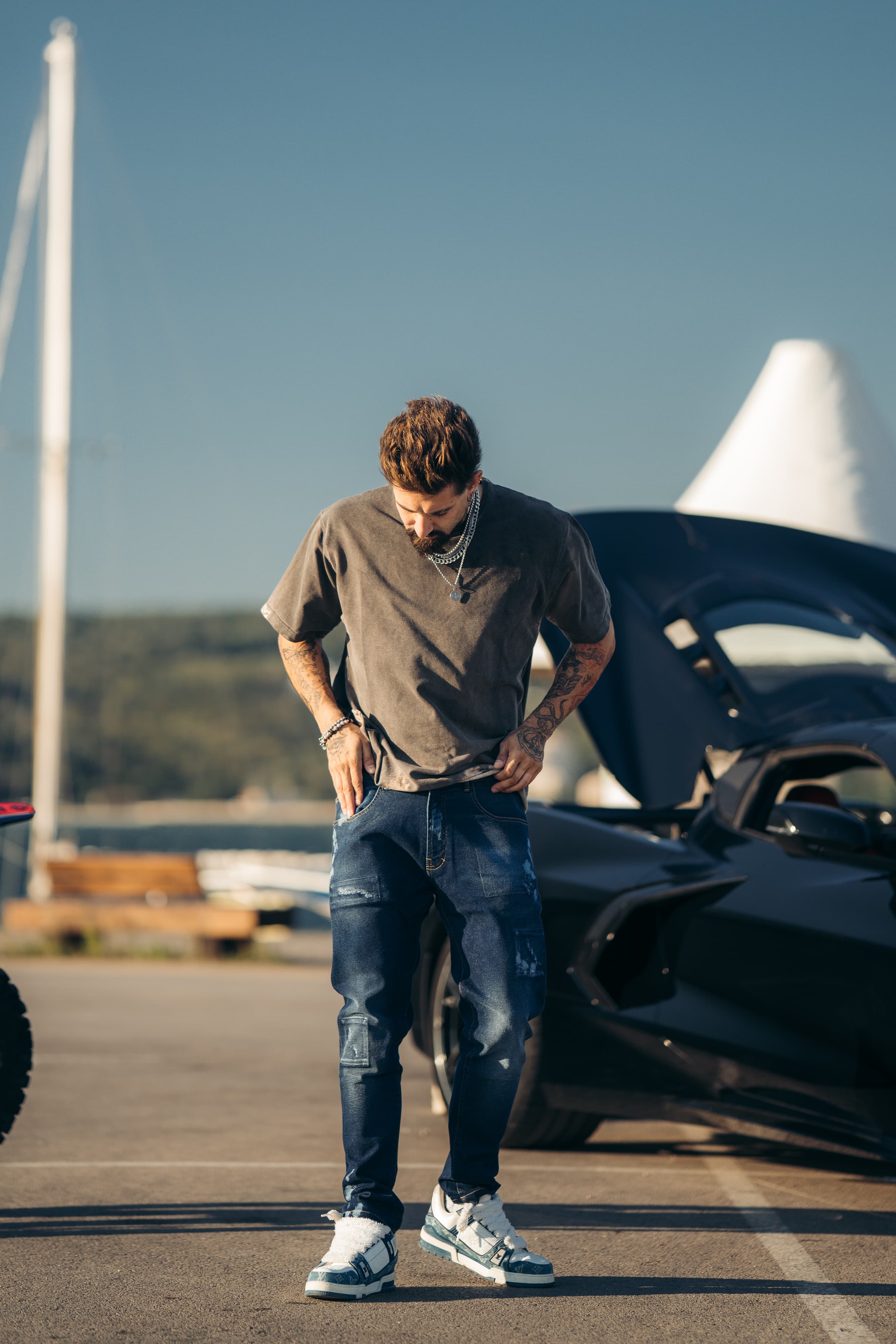 Jeans - Ве Defiant Relax Fit - Blue