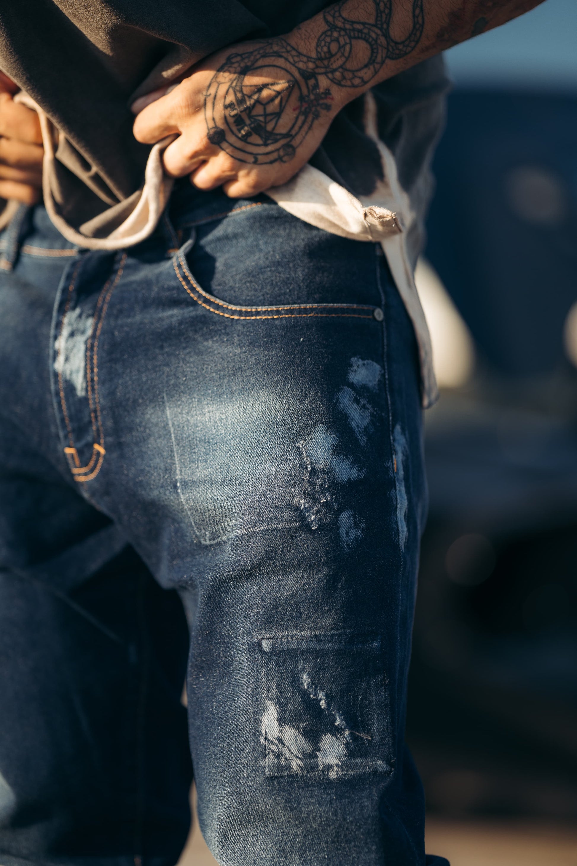 Jeans - Ве Defiant Relax Fit - Blue