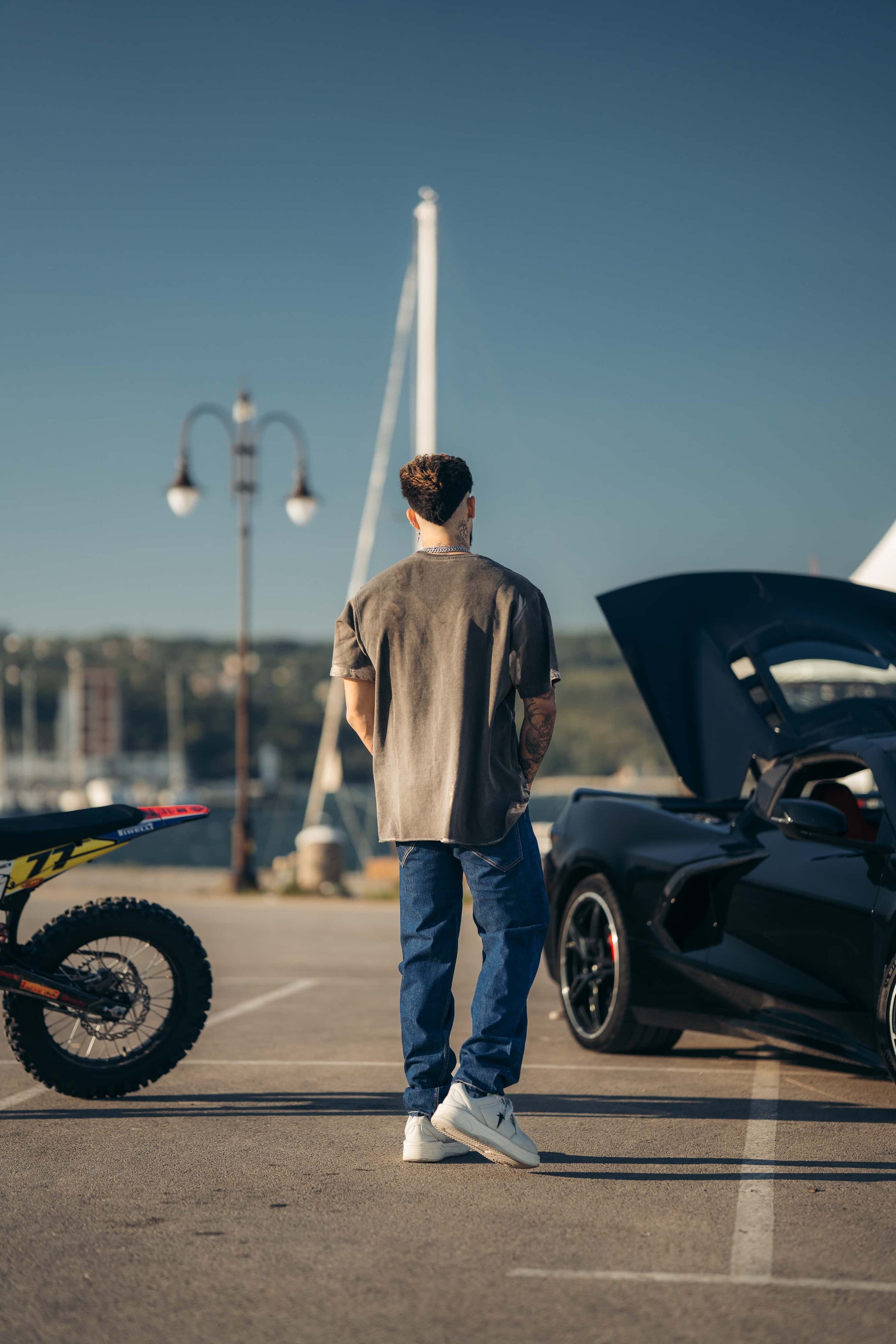 Reborn Raw Loose Fit Jeans - Medium Indigo