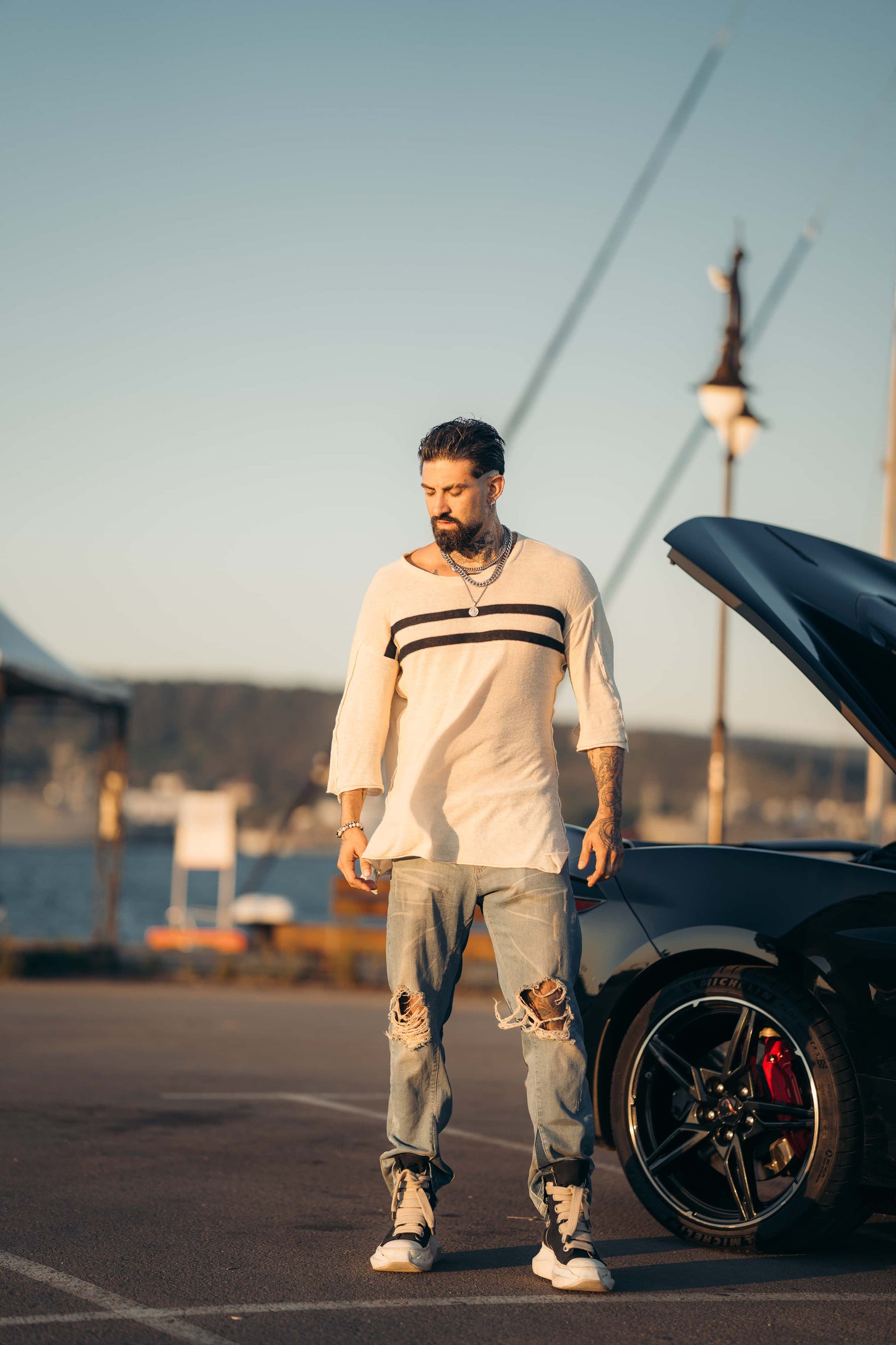 Hybrid Patchwork 5 Pocket Jeans