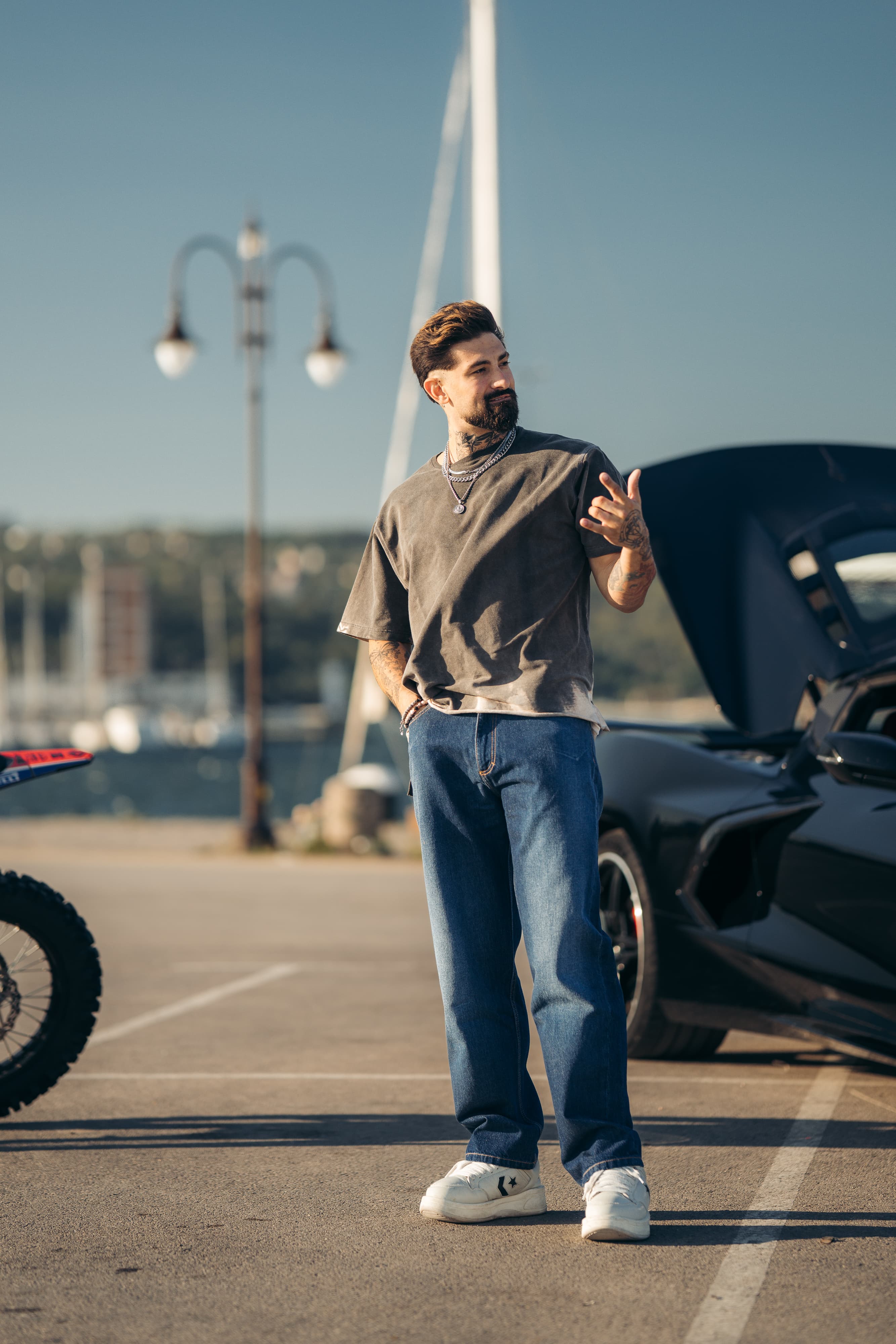 Reborn Raw 80s 5 Pocket - 80s Medium Indigo Jeans