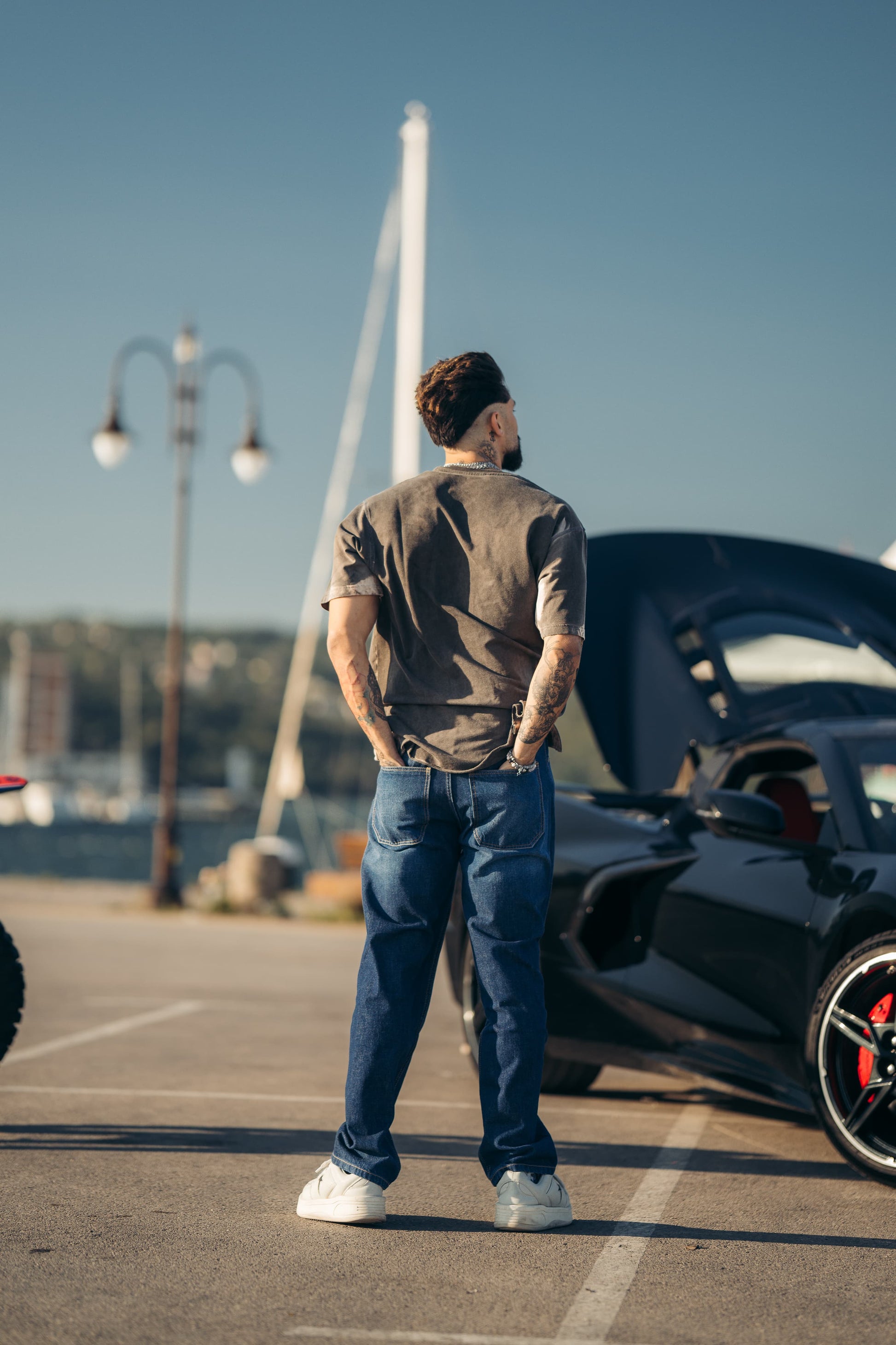 Reborn Raw 80s 5 Pocket - 80s Medium Indigo Jeans