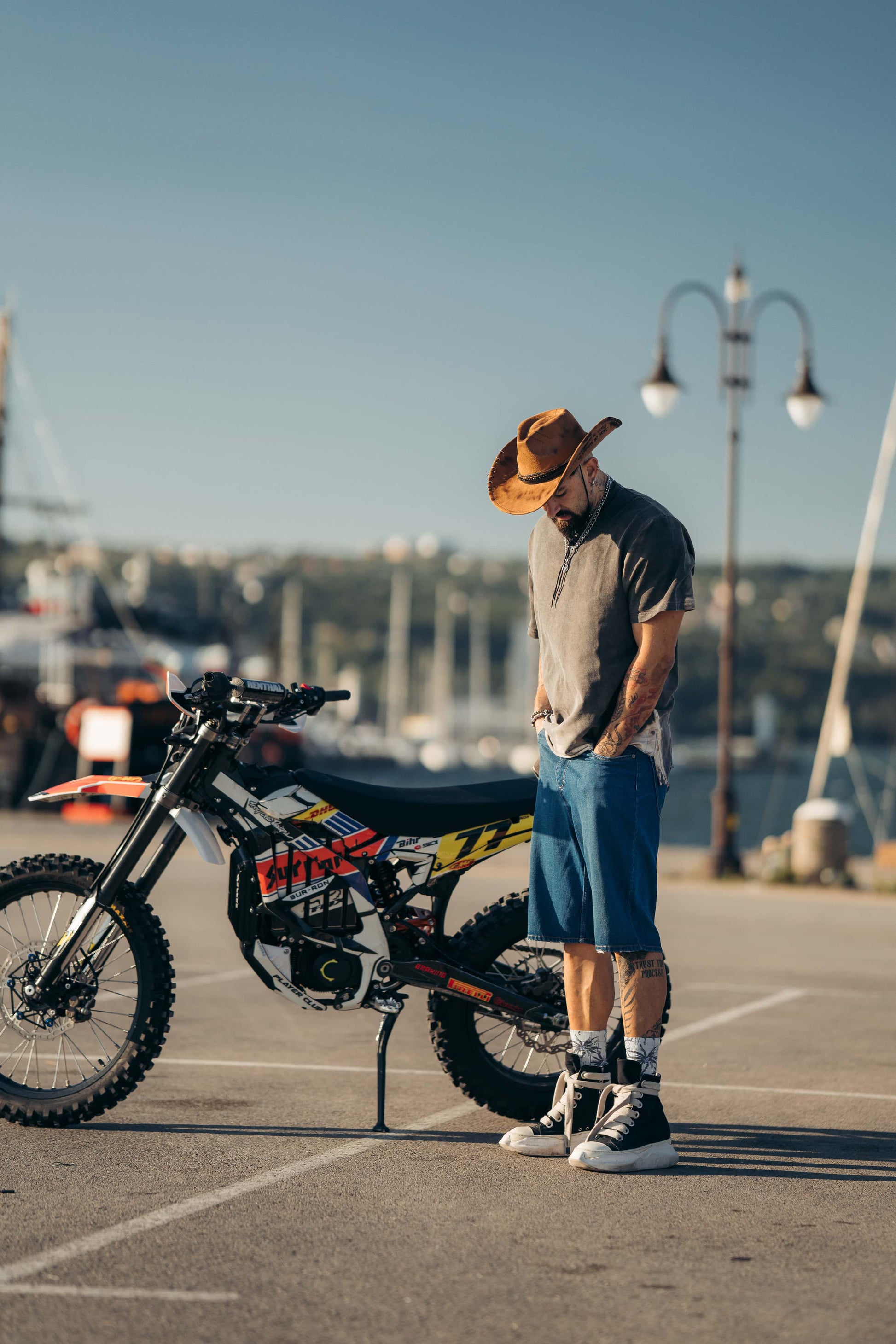 Baggy Jorts - Medium Indigo