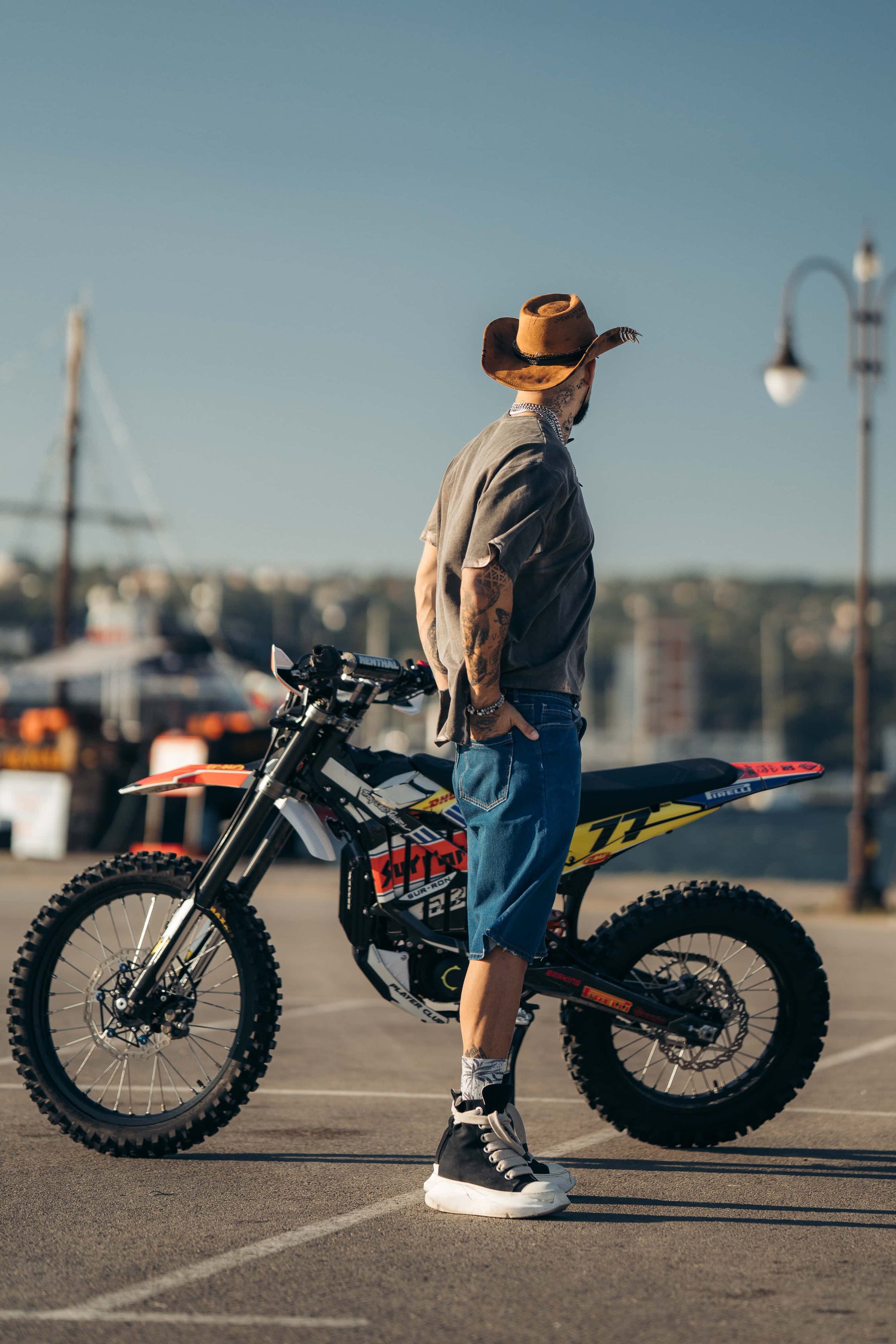 Baggy Jorts - Medium Indigo