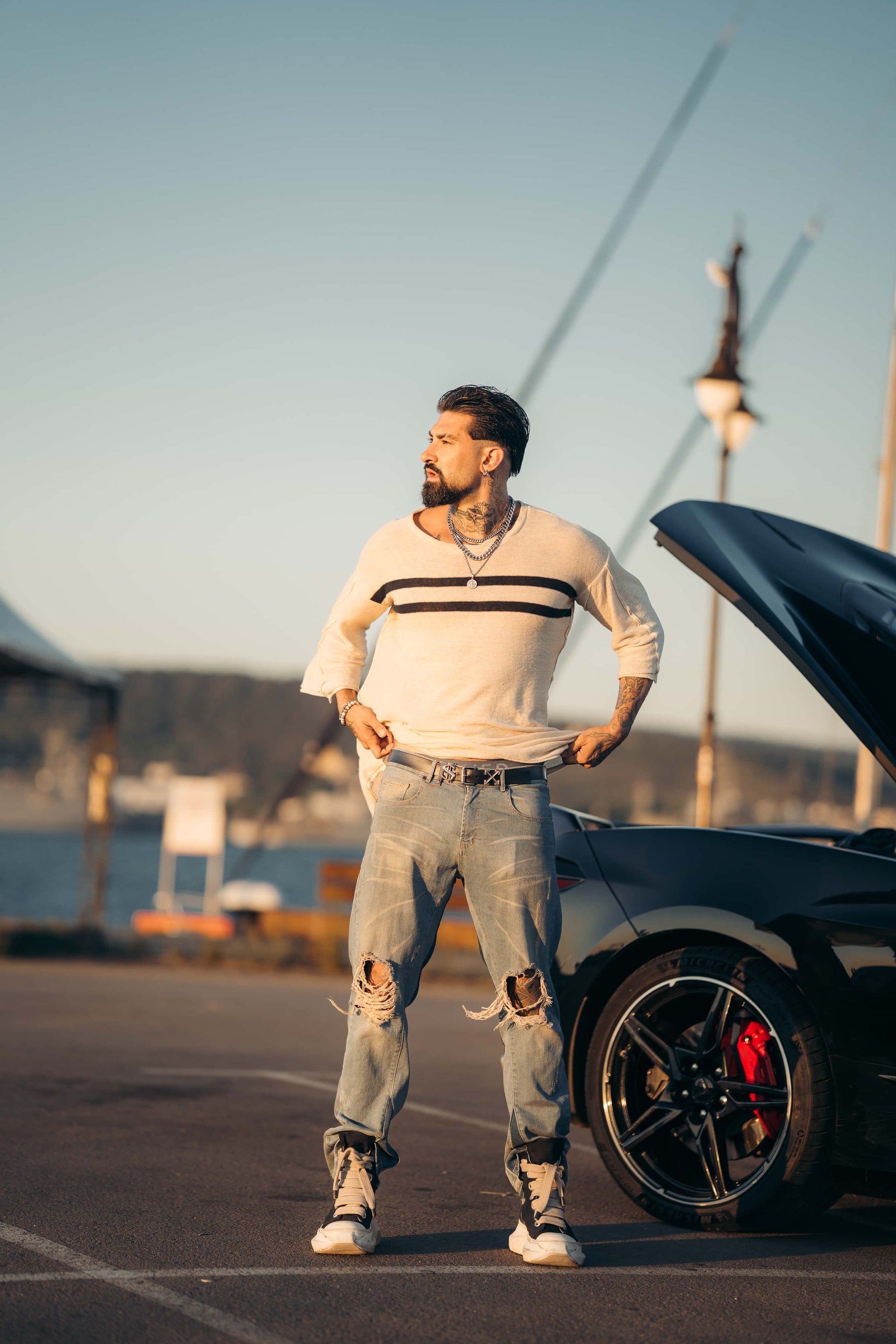 Hybrid Patchwork 5 Pocket Jeans