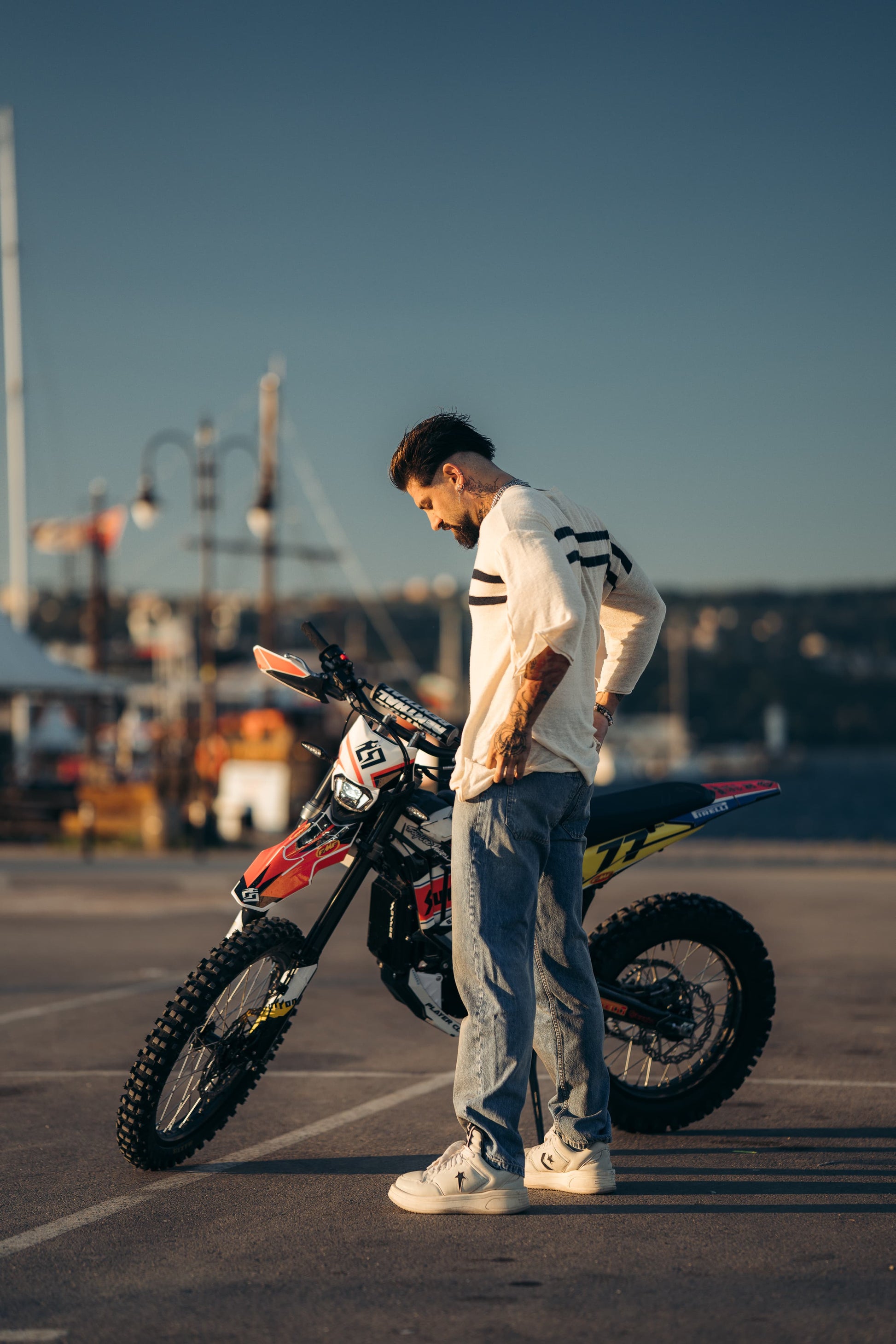 Reborn Raw 80s 5 Pocket - 80s Light Wash Jeans