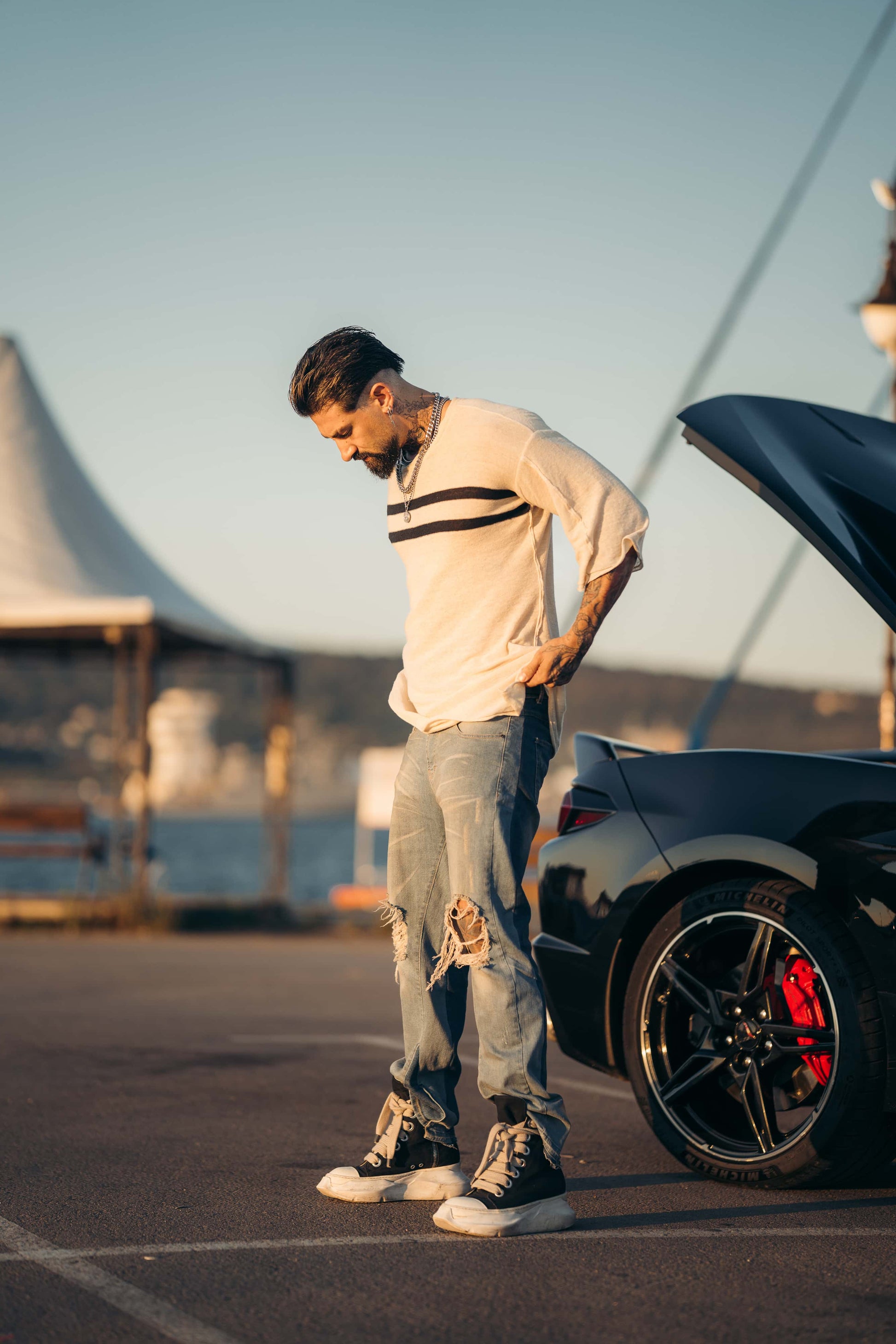 Hybrid Patchwork 5 Pocket Jeans